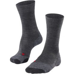Skarpetki Falke TK2. Szare skarpety Falke, bez wzorów, z elastanu. Za 129.25 zł.