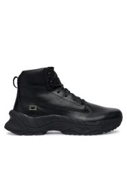 CAT Footwear Trzewiki Wattage Mid P726909 Czarny. Czarne botki sznurowane CAT Footwear, bez wzorów, ze skóry, bez obcasa, bez zapięcia. Za 619.99 zł.