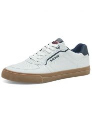 S.Oliver Sneakersy w kolorze białym rozmiar: 44. Białe buty sportowe casual S.Oliver, bez wzorów, bez zapięcia. Za 149.31 zł.