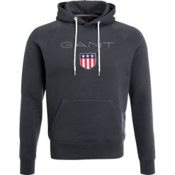 GANT SHIELD HOODIE Bluza z kapturem dark graphit. Bluzy marki GANT. Za 419.00 zł.