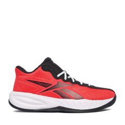 Buty do koszykówki Reebok. Czerwone buty do koszykówki Reebok, bez zapięcia, do koszykówki. Za 289.99 zł.