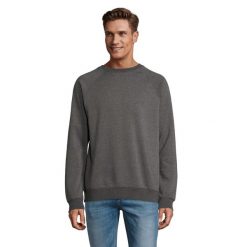 Bluza Unisex Space Melange Dla Dorosłych. Brązowe bluzy SOL'S, l, bez wzorów, bez kaptura. Za 117.99 zł.