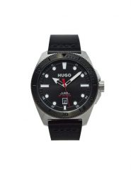 Hugo Zegarek 1530301 Czarny. Czarne, analogowe zegarki Hugo. Za 529.99 zł.