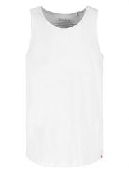 Sublevel Top w kolorze białym rozmiar: XL. Białe bezrękawniki Sublevel, xl, bez wzorów, z bawełny, bez kołnierzyka, bez ramiączek. Za 43.99 zł.