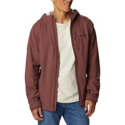Kurtka trekkingowa męska Columbia Omni-Tech Ampli-Dry. Brązowe kurtki Columbia, l, bez wzorów, bez kaptura. Za 399.99 zł.