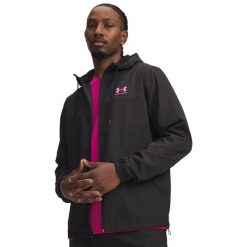 Under Armour Męska Kurtka Przeciwdeszczowa Rival Wvn 1390149. Białe kurtki Under Armour, m, bez wzorów, z elastanu, z kapturem. Za 303.85 zł.