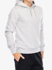 Bluza z kapturem męska Didriksons Ven Hoodie. Szare bluzy z kapturem Didriksons, m, bez wzorów, z bawełny, z kapturem. Za 399.60 zł.