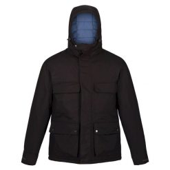 Męska Kurtka Zimowa Przeciwdeszczowa Raylan. Czarne kurtki Regatta, na zimę, m, bez wzorów, bez kaptura. Za 227.99 zł.