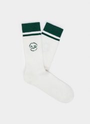 Skarpetki Casual Club C21WF-SX-001-Z-0. Białe skarpety Pako Lorente, bez wzorów. Za 29.99 zł.