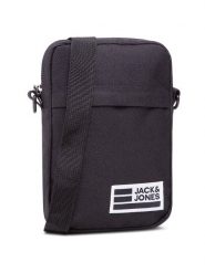Jack&Jones Saszetka Jacjamie Small 12158443 Czarny. Czarne saszetki i nerki Jack&Jones, bez wzorów, z materiału. Za 69.00 zł.