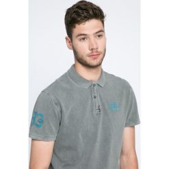 Blend - Polo. Szare koszulki polo marki Blend, z bawełny, polo. W wyprzedaży za 39.90 zł.