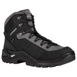 Buty trekkingowe męskie Lowa Renegade Warm Mid Gtx 2024. Czarne buty trekkingowe Lowa, bez wzorów, z gumy, za kostkę, bez zapięcia. Za 1,119.00 zł.