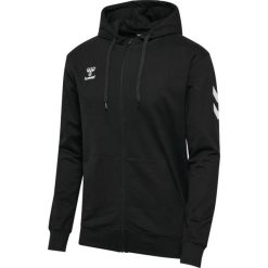 Bluza z kapturem i zamkiem błyskawicznym Hummel GO 2.0. Czarne bluzy z kapturem Hummel, m, bez wzorów, z kapturem. Za 270.00 zł.