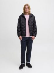 Jack & Jones Kurtka przejściowa w kolorze czarnym rozmiar: XXL. Czarne kurtki Jack & Jones, xxl, bez wzorów, bez kaptura. Za 154.07 zł.