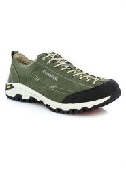 Kimberfeel Skórzane buty turystyczne "Aloa" w kolorze khaki rozmiar: 45. Brązowe buty trekkingowe Kimberfeel, bez wzorów, bez zapięcia. Za 404.99 zł.