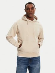 Jack&Jones Bluza Charge 12257852 Beżowy Loose Fit. Brązowe bluzy Jack&Jones, l, bez wzorów, z bawełny, bez kaptura. Za 79.99 zł.