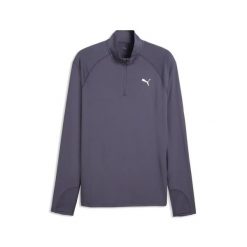 Bluza treningowa z zamkiem błyskawicznym 1/4 Puma Velocity Cloudspun. Szare bluzy bez kaptura Puma, l, bez wzorów, z materiału, bez kaptura. Za 229.00 zł.