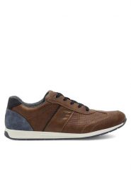 Rieker Sneakersy 11928-25 Brązowy. Brązowe buty sportowe casual Rieker, bez wzorów, z syntetyku, bez zapięcia. Za 359.99 zł.