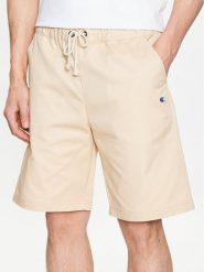 Champion Szorty materiałowe 217239 Beżowy Relaxed Fit. Brązowe szorty Champion, l, bez wzorów, z materiału. Za 189.99 zł.