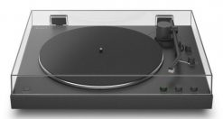 Sony PS-LX3BT Gramofon z napędem pasowym Czarny Automatyczny. Czarne słuchawki bezprzewodowe Sony. Za 1,378.99 zł.
