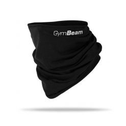Komin sportowy outdoor poliestrowy Light Neck Gaiter Black. Czarne szaliki GYMBEAM, bez wzorów, z materiału. Za 28.90 zł.