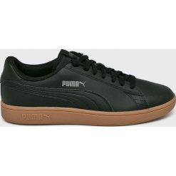 Puma - Buty Smash v2. Białe buty sportowe casual Puma, bez wzorów, z gumy, bez zapięcia. Za 249.90 zł.