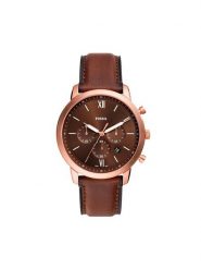 Fossil Zegarek Neutra Chronograph FS6026 Brązowy. Brązowe, analogowe zegarki Fossil. Za 769.99 zł.