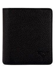 BAGmori Skórzany portfel w kolorze czarnym - 10 x 9 x 2 cm rozmiar: onesize. Czarne portfele BAGmori, bez wzorów, z materiału. Za 86.99 zł.