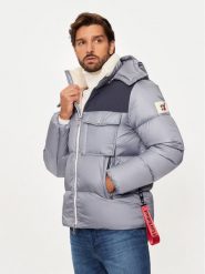 AFTER LABEL Kurtka puchowa Katalla A00040 Szary Regular Fit. Szare kurtki After Label, m, bez wzorów, z puchu, bez kaptura. Za 1,379.00 zł.