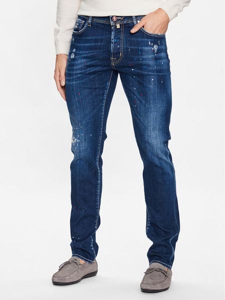 Jacob Cohën Jeansy Bard U Q M04 40 S 3952 Niebieski Slim Fit. Niebieskie jeansy Jacob Cohën, m. Za 1,309.00 zł.