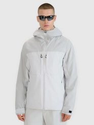 KURTKA TECHNICZNA MĘSKA 4F TREKKINGOWA Z KAPTUREM Z KAPTUREM SZARA. Szare kurtki 4F, l, bez wzorów, z kapturem. Za 399.99 zł.