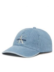 Calvin Klein Jeans Czapka z daszkiem LV04G5007G Niebieski. Niebieskie czapki z daszkiem Calvin Klein Jeans, bez wzorów, z bawełny. Za 179.99 zł.