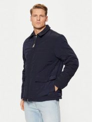 Hunter Kurtka przejściowa Walter HARM0004242 Granatowy Regular Fit. Niebieskie kurtki Hunter, l, bez wzorów, z syntetyku, bez kaptura. Za 419.99 zł.