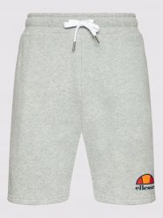 SPODENKI MĘSKIE SZORTY SPORTOWE ELLESSE PRZED KOLANO KOLOR SZARY. Szare krótkie spodenki sportowe Ellesse, l, bez wzorów, z bawełny. Za 126.94 zł.