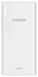 Canyon PB-2001 20000 mAh biały. Białe powerbanki . Za 99.90 zł.