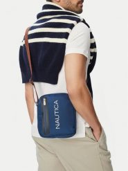 Nautica Saszetka WBEOHP-NTC-P-002-10 Granatowy. Niebieskie saszetki i nerki Nautica, bez wzorów, z materiału. Za 49.99 zł.