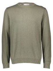 SELECTED HOMME Sweter w kolorze khaki rozmiar: XXL. Brązowe swetry nierozpinane Selected Homme, xxl, bez wzorów, z bawełny, bez kołnierzyka, bez ramiączek. Za 92.86 zł.