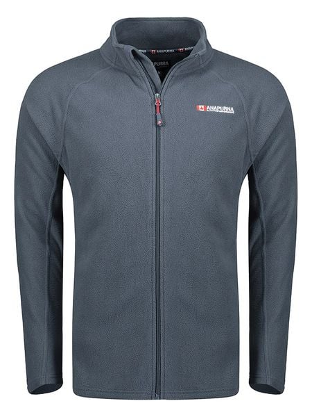 ANAPURNA Kurtka polarowa "Tonneau" w kolorze granatowym rozmiar: S. Niebieskie kurtki ANAPURNA, s, bez wzorów, z polaru, bez kaptura. Za 69.75 zł.