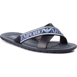 Klapki EMPORIO ARMANI - X4P079 XL293 A044 Blue/White/Night. Klapki marki Emporio Armani. Za 349.00 zł.