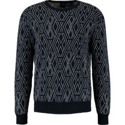 Armani Exchange Sweter dunkelblau. Swetry rozpinane marki Armani Exchange, z bawełny. W wyprzedaży za 343.85 zł.