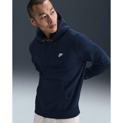 Bluza męska Nike Club BB. Niebieskie bluzy Nike, m, bez wzorów, z bawełny, bez kaptura. Za 259.99 zł.