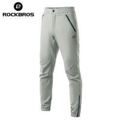 Uniseksowe, oddychające spodnie rowerowe górskie z kieszeniami ROCKBROS. Czarne spodenki rowerowe ROCKBROS, s, bez wzorów, z materiału, na fitness i siłownię. Za 234.08 zł.