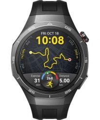 Huawei WATCH GT 5 Pro 46mm | Inteligentny zegarek | GPS (satelitarny) | Dioda AMOLED | 1,43 cala | Czarny. Czarne zegarki smartwatch Huawei, bez wzorów. Za 1,239.99 zł.