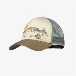 Czapka z daszkiem BUFF TRUCKER CAP LACH MULTI L/XL. Żółte czapki z daszkiem Buff, na lato, bez wzorów, z materiału. Za 119.99 zł.