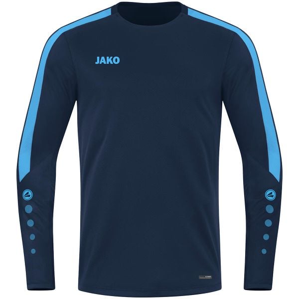 Kurtka z dresu Jako Power. Niebieskie kurtki JAKO, m, bez wzorów, z dresówki, bez kaptura. Za 268.00 zł.