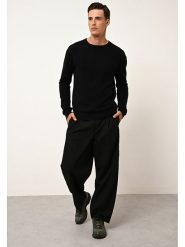 Just Cashmere Kaszmirowy sweter "Noe" w kolorze czarnym rozmiar: XL. Czarne swetry nierozpinane Just Cashmere, xl, bez wzorów, z kaszmiru, bez kołnierzyka, bez ramiączek. Za 340.59 zł.