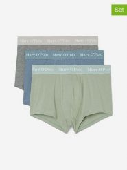 Marc O´Polo Bodywear Bokserki (3 pary) w kolorze niebiesko-szaro-zielonym rozmiar: L. Niebieskie bokserki l, bez wzorów. Za 118.01 zł.