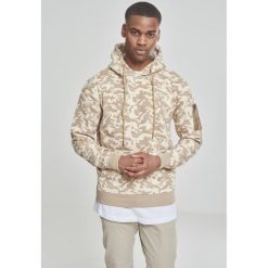 Bluza z kapturem Urban Classic bomber. Brązowe bluzy Urban Classics, m, bez wzorów, z kapturem. Za 244.50 zł.