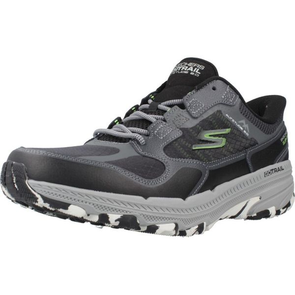 Buty SKECHERS GO RUN TRAIL 2.0 Szary. Szare buty do biegania Skechers, bez wzorów, z syntetyku, bez zapięcia. W wyprzedaży za 375.70 zł.