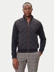 Bugatti Bluza 8700-85056D Szary Regular Fit. Szare bluzy Bugatti, m, bez wzorów, z bawełny, bez kaptura. Za 759.99 zł.